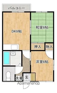 アーバンライフII【1階】の間取り