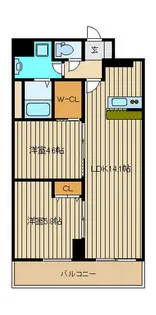 KDXレジデンス上板橋【5階】の間取り