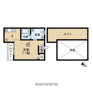 MarinStudio和白【2階】の間取り