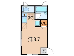 ランドゥミロンズ【1階】の間取り