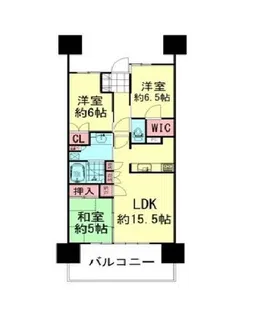 ONE PARK RESIDENTIAL TOWERS【14階】の間取り