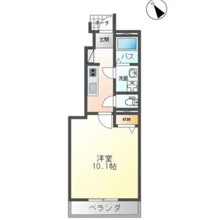 Cuore (クオーレ)【1階】の間取り