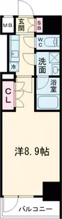 メインステージ自由が丘【6階】の間取り
