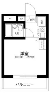 スカイコート新中野【1階】の間取り