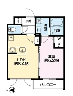 グランディール【2階】の間取り