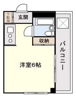 サザンヒルズ【5階】の間取り