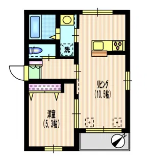 La Floraison Fukasawa【2階】の間取り