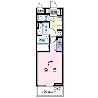 ルチアーノ【3階】の間取り