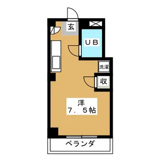 峰岸ビル【3階】の間取り