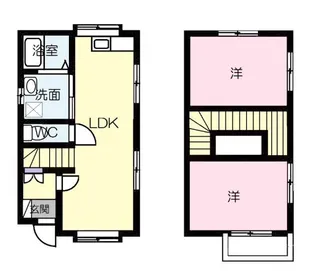 フローレンス金山【1階】の間取り