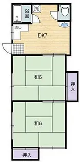 福島県郡山市菜根3【アパート】の間取り