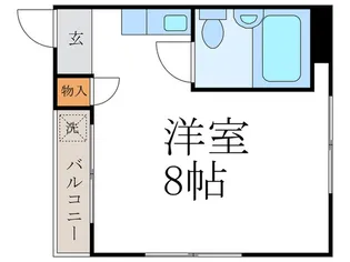 GRACE HISA【2階】の間取り