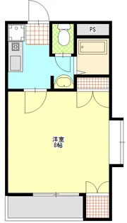 サンビレッジ青江【4階】の間取り