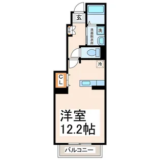 パインヒルズ【1階】の間取り