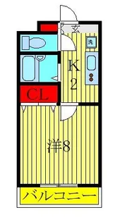 アレックスアキラ【1階】の間取り