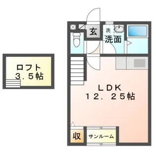 Vivre(ヴィヴレ)【2階】の間取り