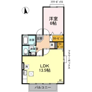 フォレストピア【2階】の間取り