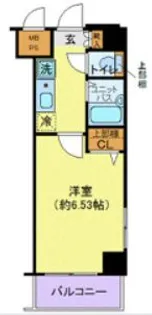 ヴェルト日本橋3【3階】の間取り