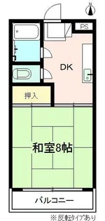 イナモハイツ【3階】の間取り