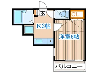 オ-シャンズ【2階】の間取り
