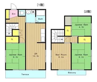 東京都日野市程久保1【一戸建】の間取り