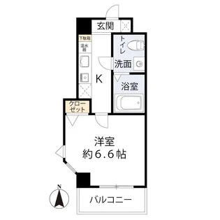 レジデンス・サクセスヒル【5階】の間取り