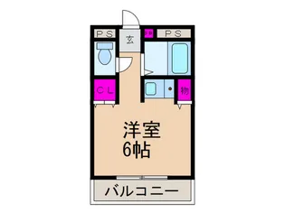 サンユーハイツ川西町【2階】の間取り