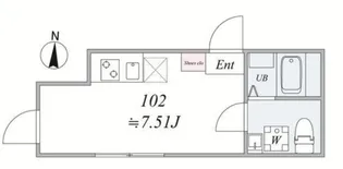 LANDMARK Kiyosumi Shirakawa【1階】の間取り