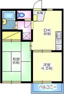 サンホーム辻堂東海岸【2階】の間取り