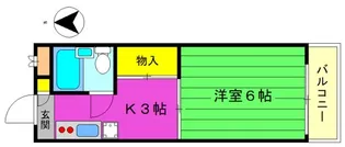 ドミール今井【2階】の間取り