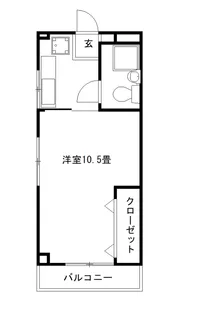 グリーンハイツ【2階】の間取り