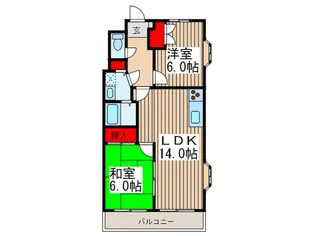 ロイヤルメゾンIII【1階】の間取り