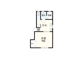 ラビット・ラビット【2階】の間取り