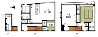ハーヴェストIV【2階】の間取り