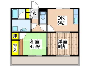 プレアデス【2階】の間取り