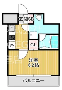 大阪府大阪市東成区大今里南2【マンション】の間取り