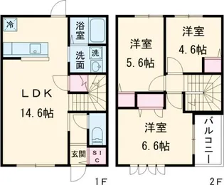 Grand Nord IIの間取り