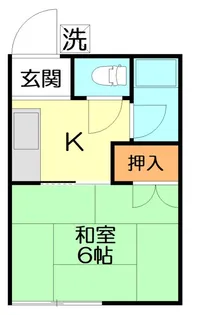 トヨダコーポ【2階】の間取り