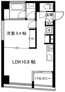 神奈川県横浜市神奈川区六角橋1【マンション】の間取り