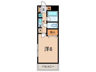 Kハイツ【2階】の間取り