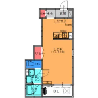 F+style西取石4号館【2階】の間取り