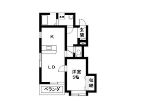 ファミールマジェスタ東【2階】の間取り