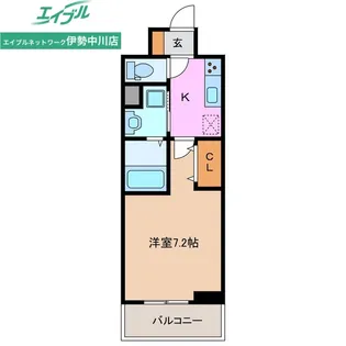 ラフィーネ【1階】の間取り