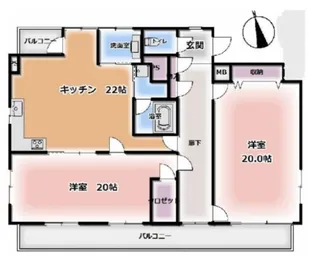 日興ビル小金井【5階】の間取り