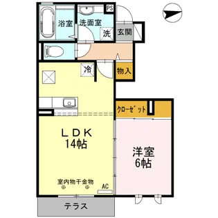 Excellent【1階】の間取り