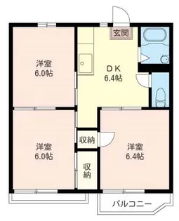 フォーブル新座【2階】の間取り