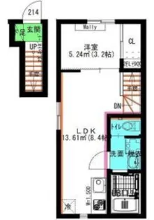 ル・シャトレ笠寺【2階】の間取り