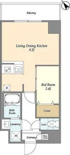 アルファコート曳舟【10階】の間取り