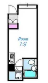 ポートハイツ片倉【1階】の間取り