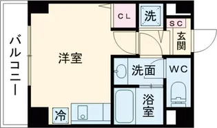 ゲートフィールド練馬【5階】の間取り